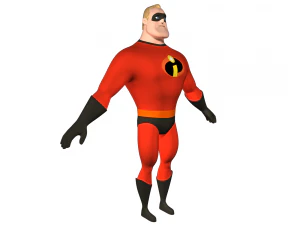mr incredible 3D Model