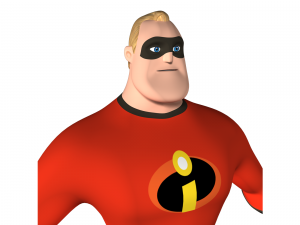 mr incredible 3D Модель