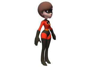 mr incredible family Modelo 3D
