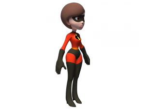 mr incredible family 3D Model