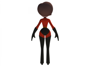 mr incredible family Modelo 3D