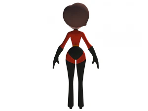 mr incredible family 3D Model