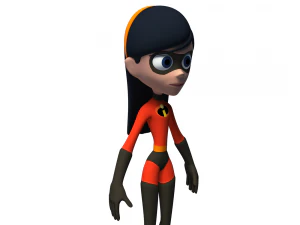 mr incredible family 3D Model