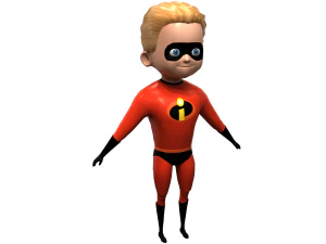 mr incredible family 3D Model