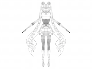 sailor moon Modèle 3D