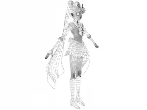 marinheiro lua Modelo 3D