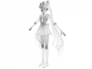 marinheiro lua Modelo 3D