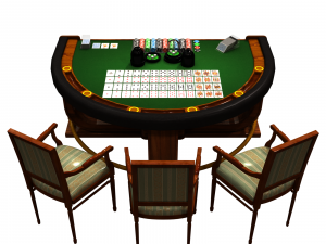 casino table 3D Модель