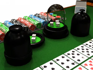 casino table 3D Model