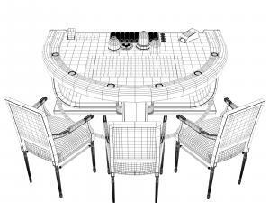 casino table 3D Модель