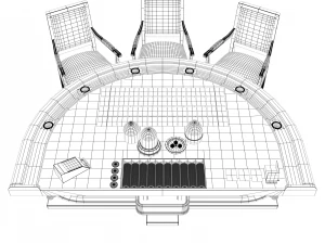 casino table 3D Model