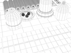 casino table 3D Model
