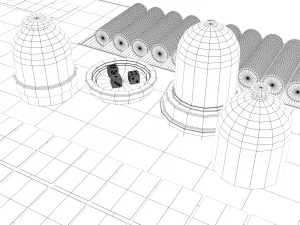 casino table 3D Model