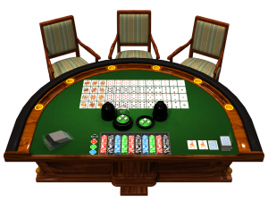 casino table Model 3D