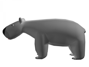 polar bear Modelo 3D
