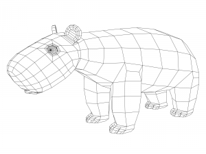 polar bear Modelo 3D