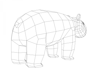 polar bear Modelo 3D