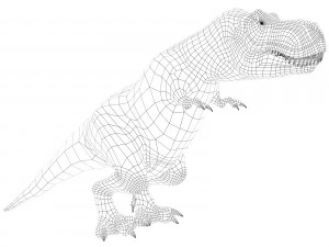 tiranossauro rex Modelo 3D