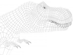 tiranossauro rex Modelo 3D