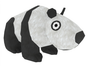 panda 3D 모델
