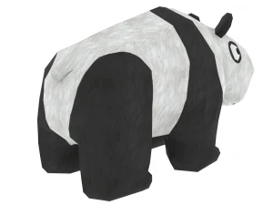 panda Modelo 3D