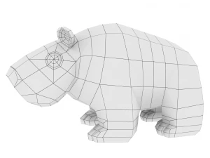 panda Modelo 3D