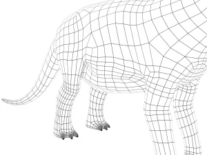 brontosaurus 3D Model