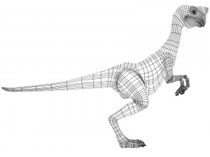 oviraptor Modèle 3D