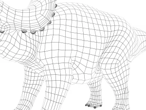 triceratops 3D Model