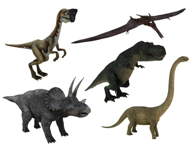 dinosaur 3D Model .c4d .max .obj .3ds .fbx .stl .blend 