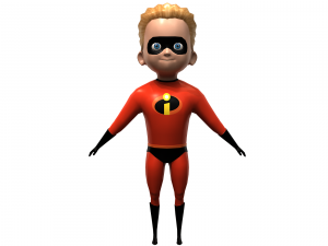 dash 3D Модель