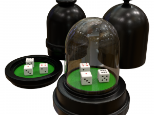 dice cup Modelo 3D