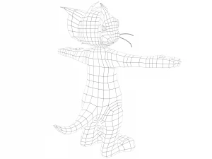 टॉम 3D मॉडल