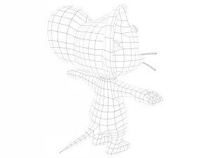 tom and jerry 3D Model
