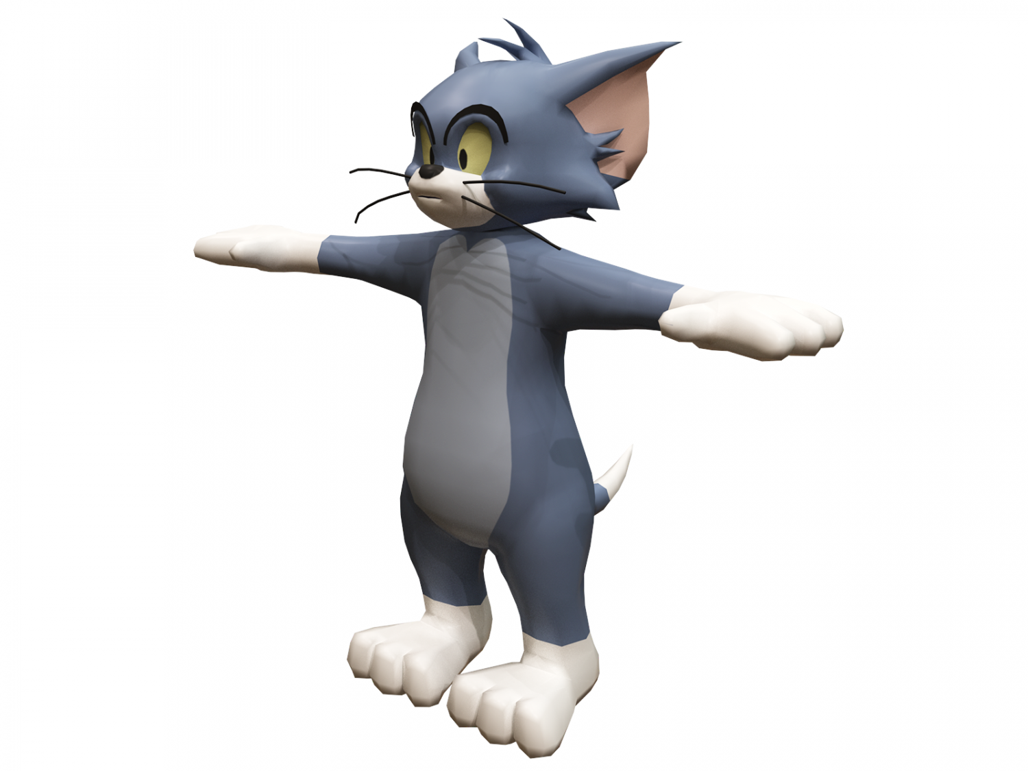 Tom and jerry 3D Model in Cartoon 3DExport