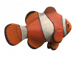 clown fish 3D Model