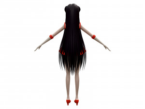 sailor mars 3d Modèle 3D
