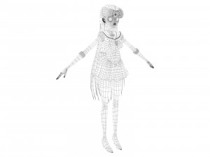 sailor mars 3d Modèle 3D