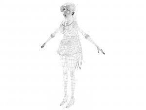 sailor mars 3d Modèle 3D
