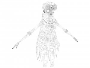 sailor mars 3d Modèle 3D