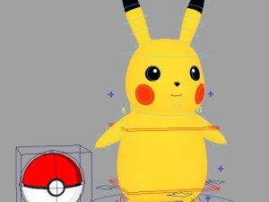 pokemon pikachu 3D Model