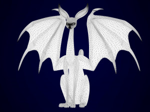 black sphinx 3D मॉडल