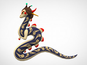 asian dragon 3D Модель