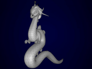 asian dragon 3D Модель