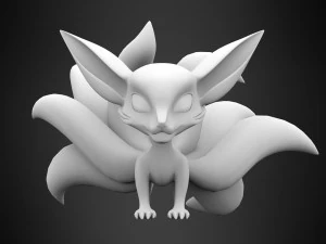 kurama Modello 3D