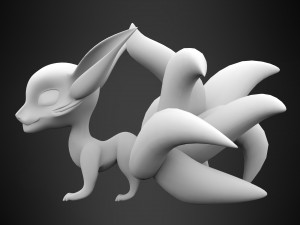 kurama 3D Model
