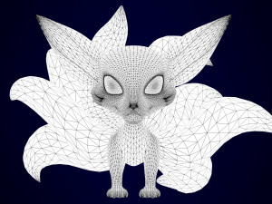 kurama 3D Model