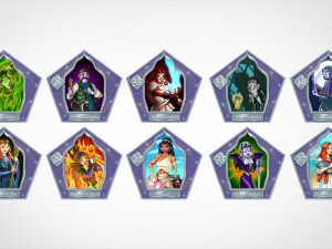 chocolate frog cards Model 3D