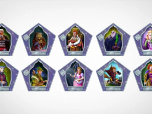 chocolate frog cards 3D Model