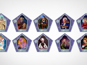 chocolate frog cards Model 3D